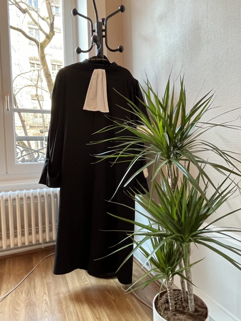 Robe d'avocat - Dommage corporel - victime d'accidents